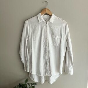 Madewell white button up